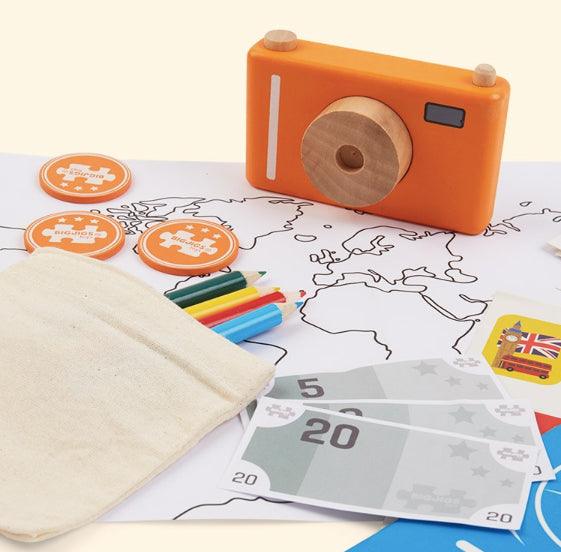 Bigjigs: zestaw małego podróżnika Holiday Kit - Noski Noski