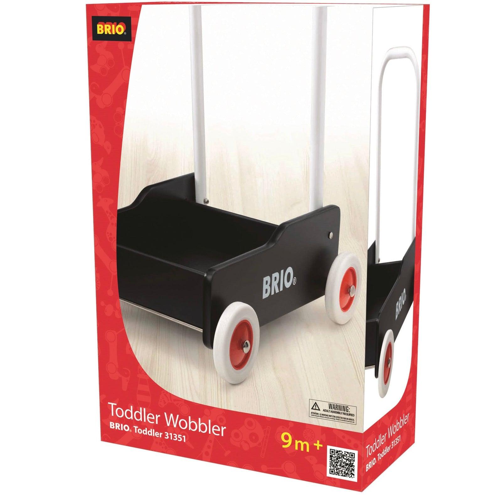 BRIO: drewniany pchacz Toddler Wobbler - Noski Noski