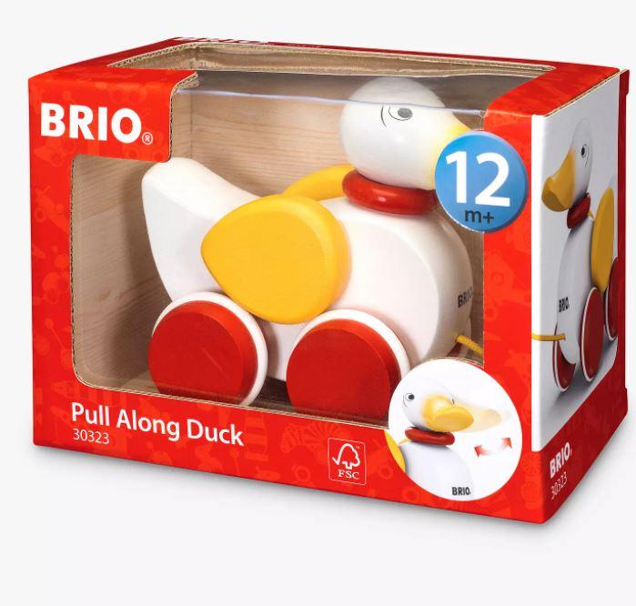 BRIO: kaczka do ciągnięcia Pull Along Duck - Noski Noski
