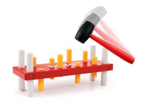 BRIO: przebijanka z młotkiem Pounding Bench - Noski Noski