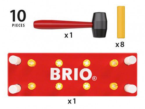 BRIO: przebijanka z młotkiem Pounding Bench - Noski Noski