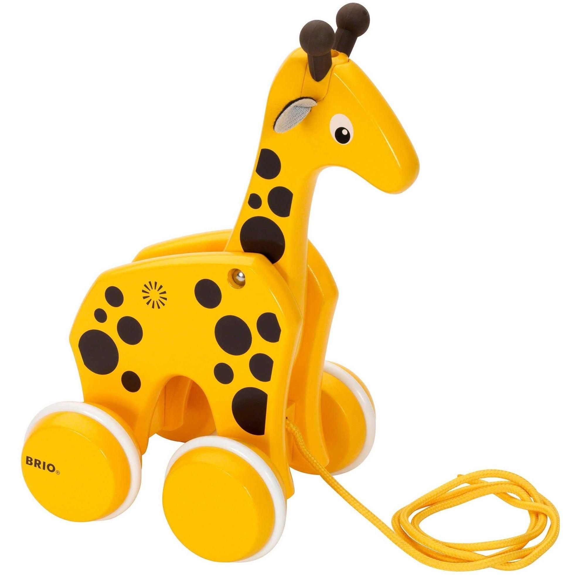 BRIO: żyrafa do ciągnięcia Pull Along Giraffe - Noski Noski