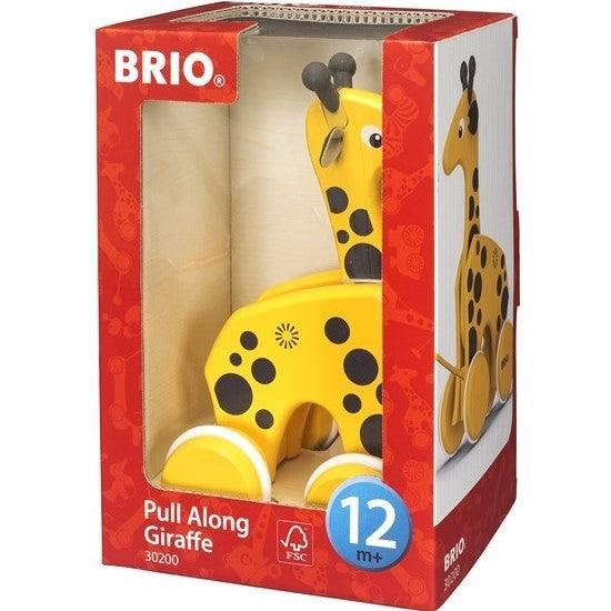 BRIO: żyrafa do ciągnięcia Pull Along Giraffe - Noski Noski