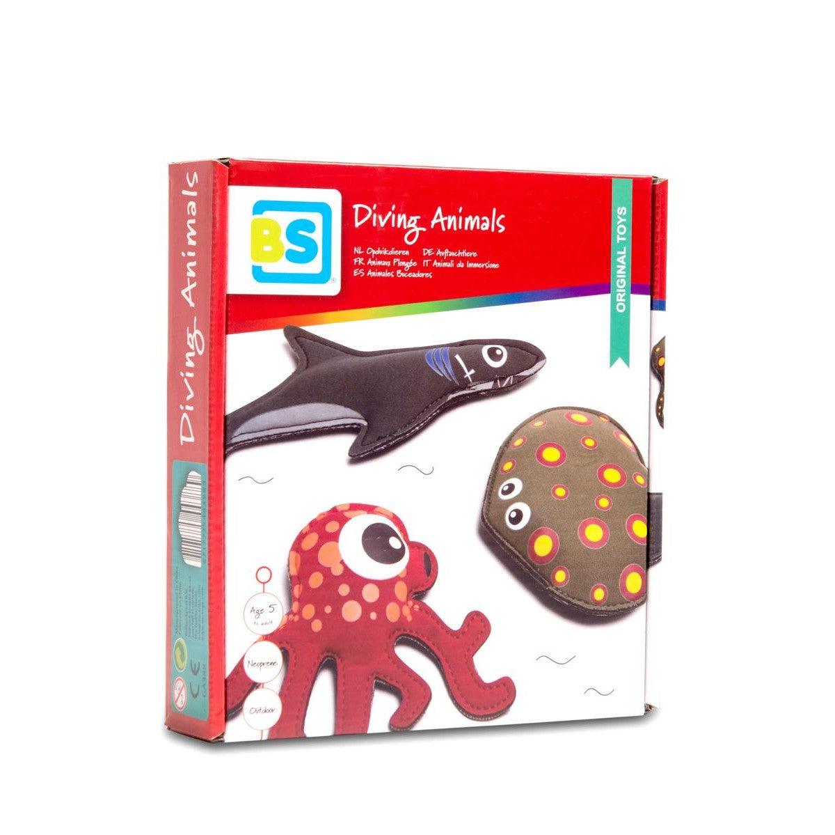 BS Toys: zabawki do nurkowania Zwierzątka 3 szt. - Noski Noski