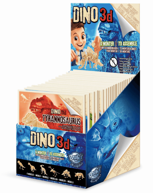 Buki: drewniany model dinozaura - Noski Noski