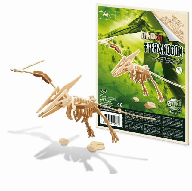 Buki: drewniany model dinozaura - Noski Noski