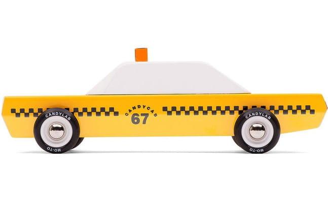 Candylab Toys: drewniany samochód taksówka Americana CandyCab - Noski Noski