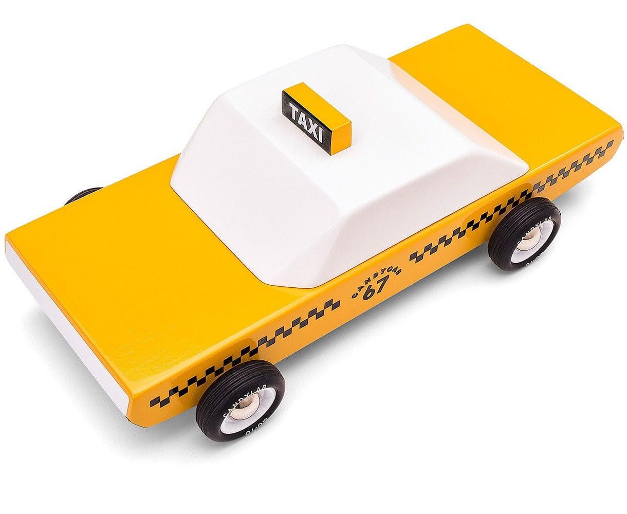 Candylab Toys: drewniany samochód taksówka Americana CandyCab - Noski Noski