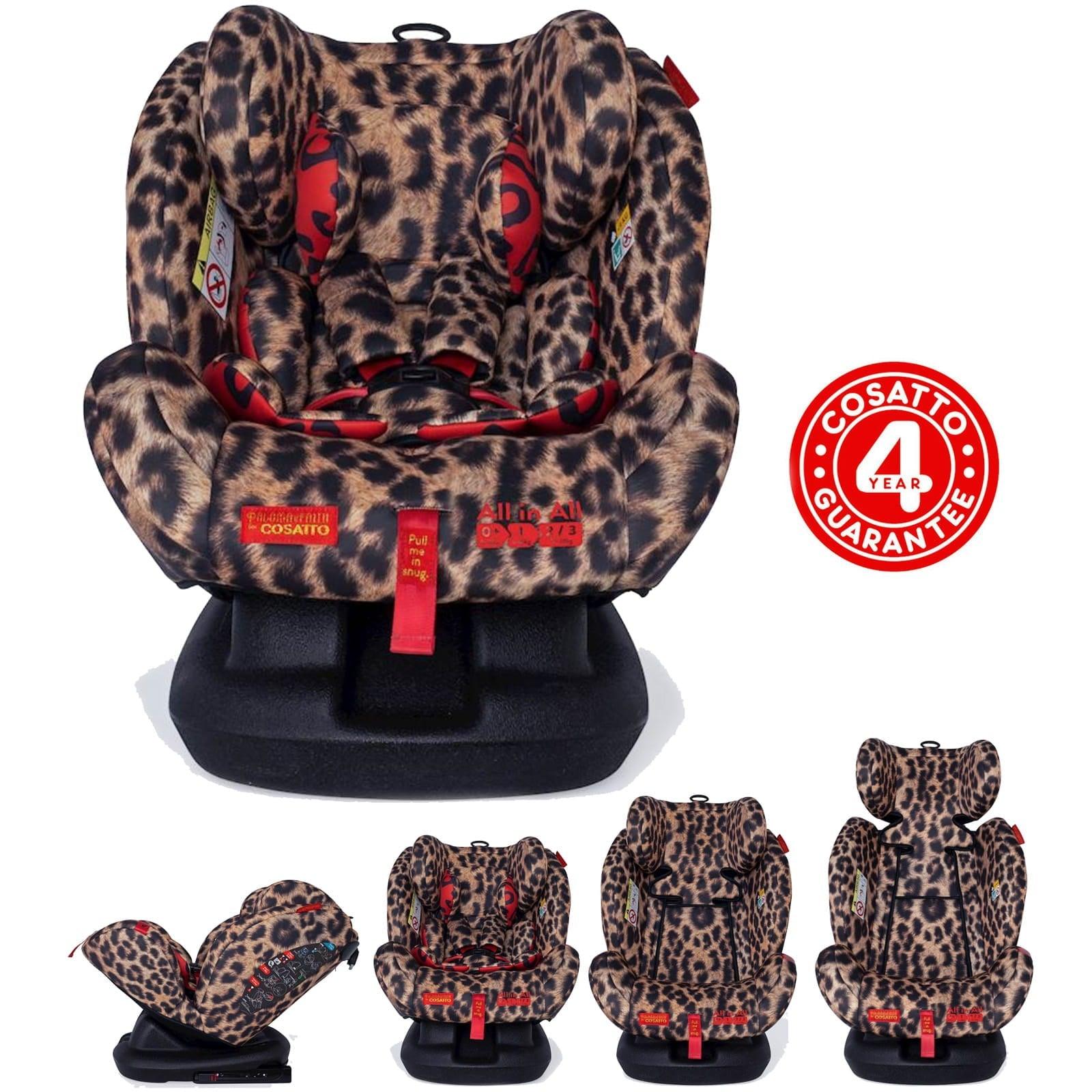 Cosatto: fotelik samochodowy All In All Hear Us Roar 0-36 kg - Noski Noski