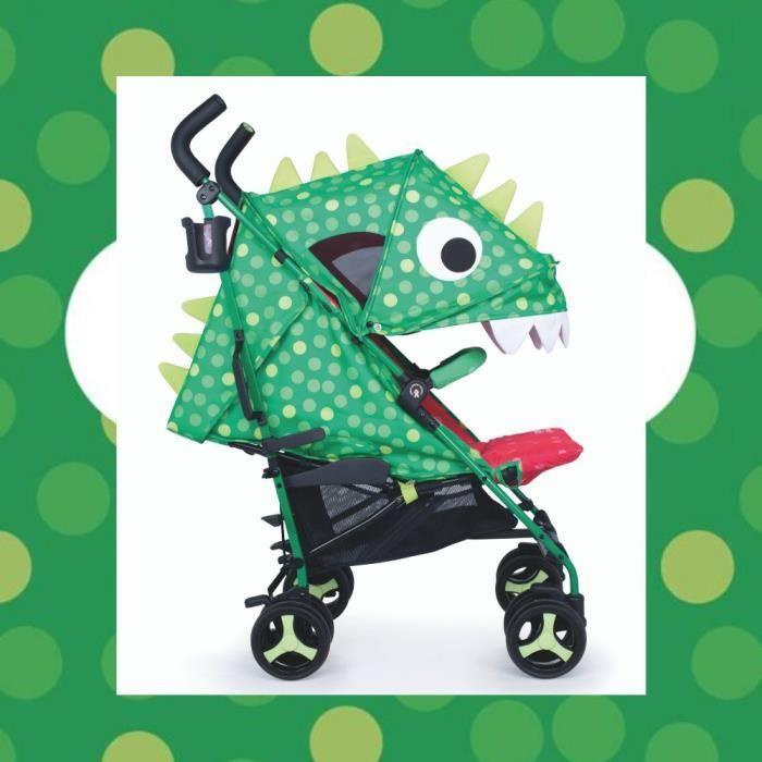 Cosatto: wózek spacerowy parasolka z pałąkiem Supa 3 Dino Mighty - Noski Noski
