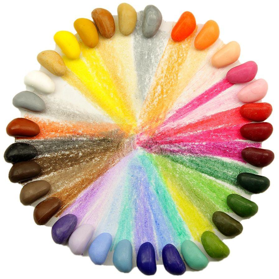 Crayon Rocks: kredki kamyczki Just Rocks in a Box 64 szt. - Noski Noski