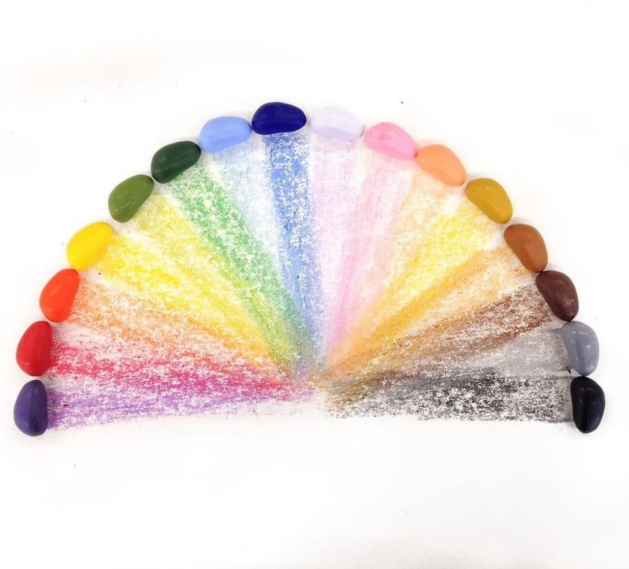 Crayon Rocks: kredki kamyczki Seaside 20 szt. - Noski Noski