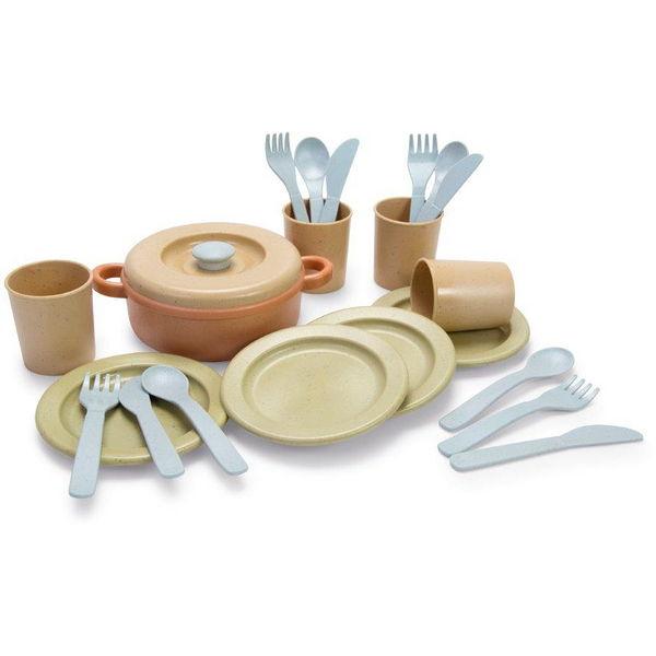 Dantoy: zestaw obiadowy trzciny cukrowej BIOplastic - Noski Noski