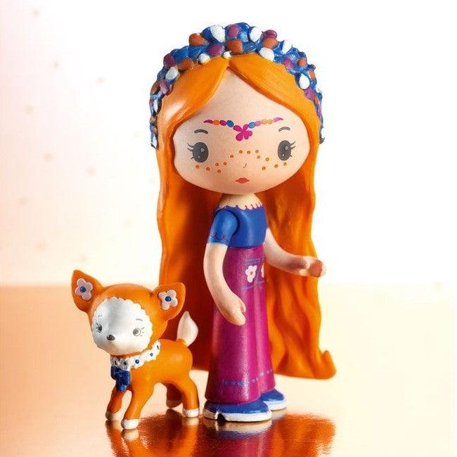 Djeco: domek walizka i laleczki Bluchka & Indie Tinyly - Noski Noski