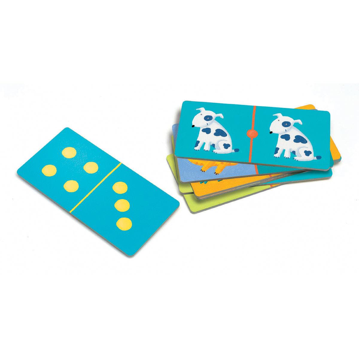 Djeco: gra domino Colours - Noski Noski