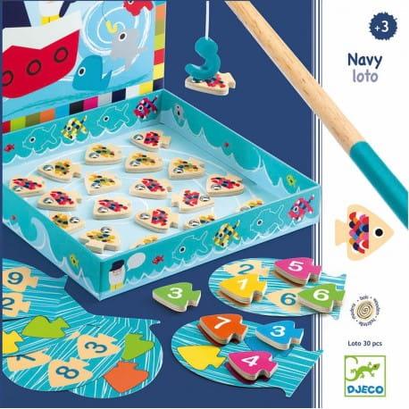 Djeco: gra zręcznościowa Navy Loto - Noski Noski