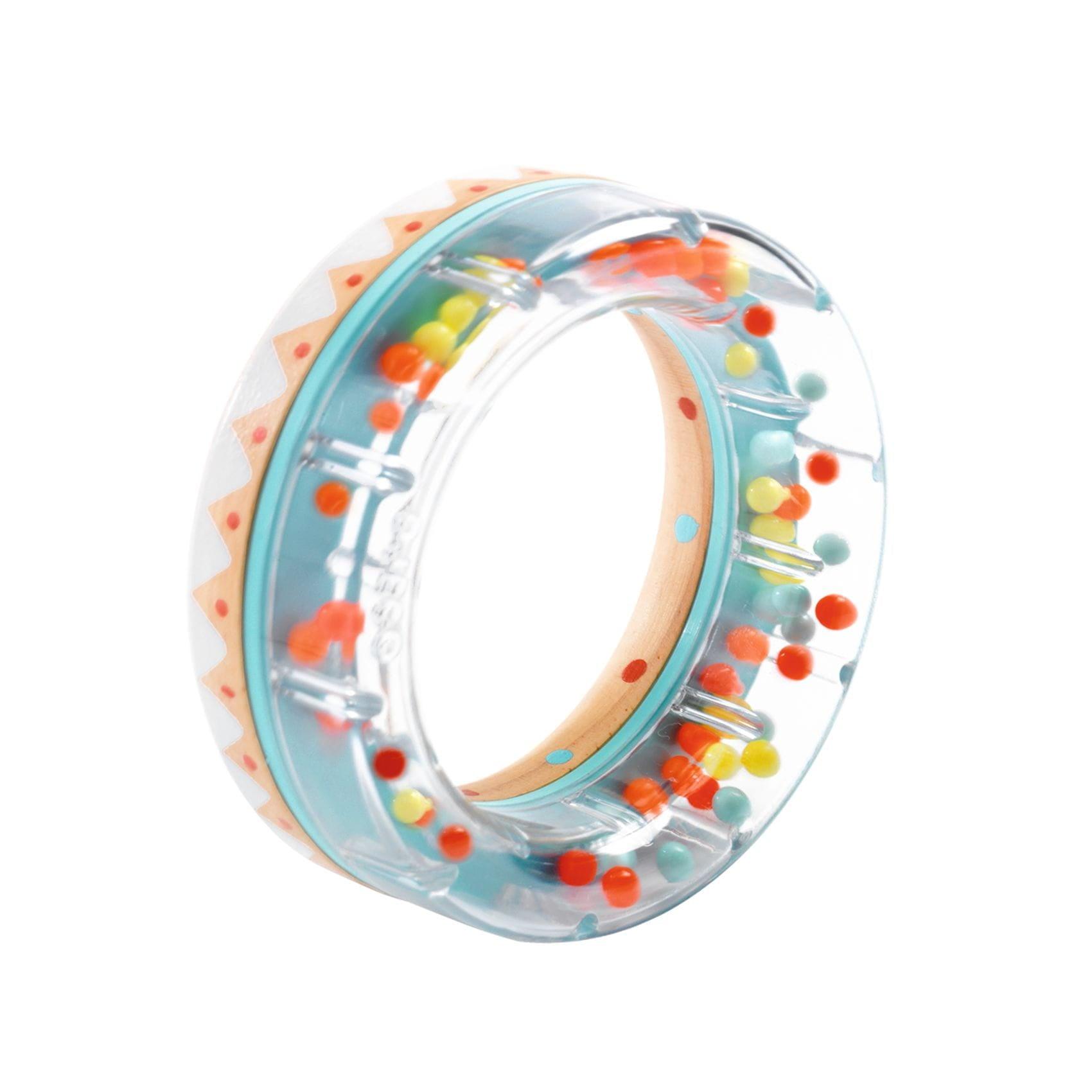 Djeco: grzechotka BabyRing - Noski Noski