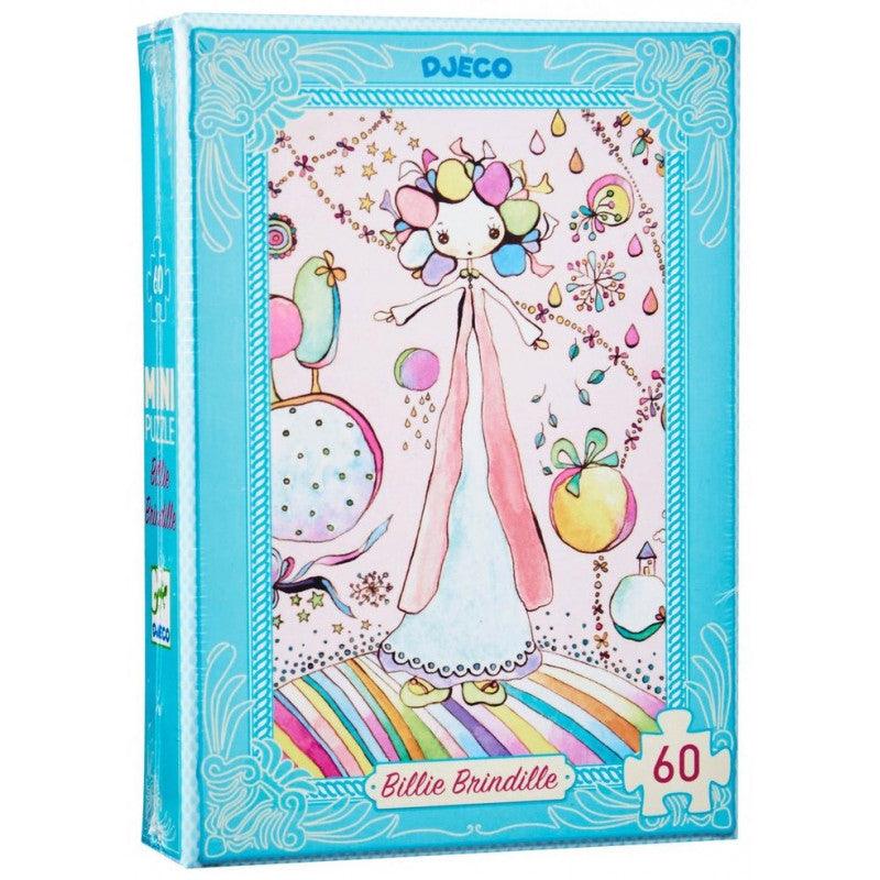 Djeco: mini puzzle Billie Brindille 60 el. - Noski Noski