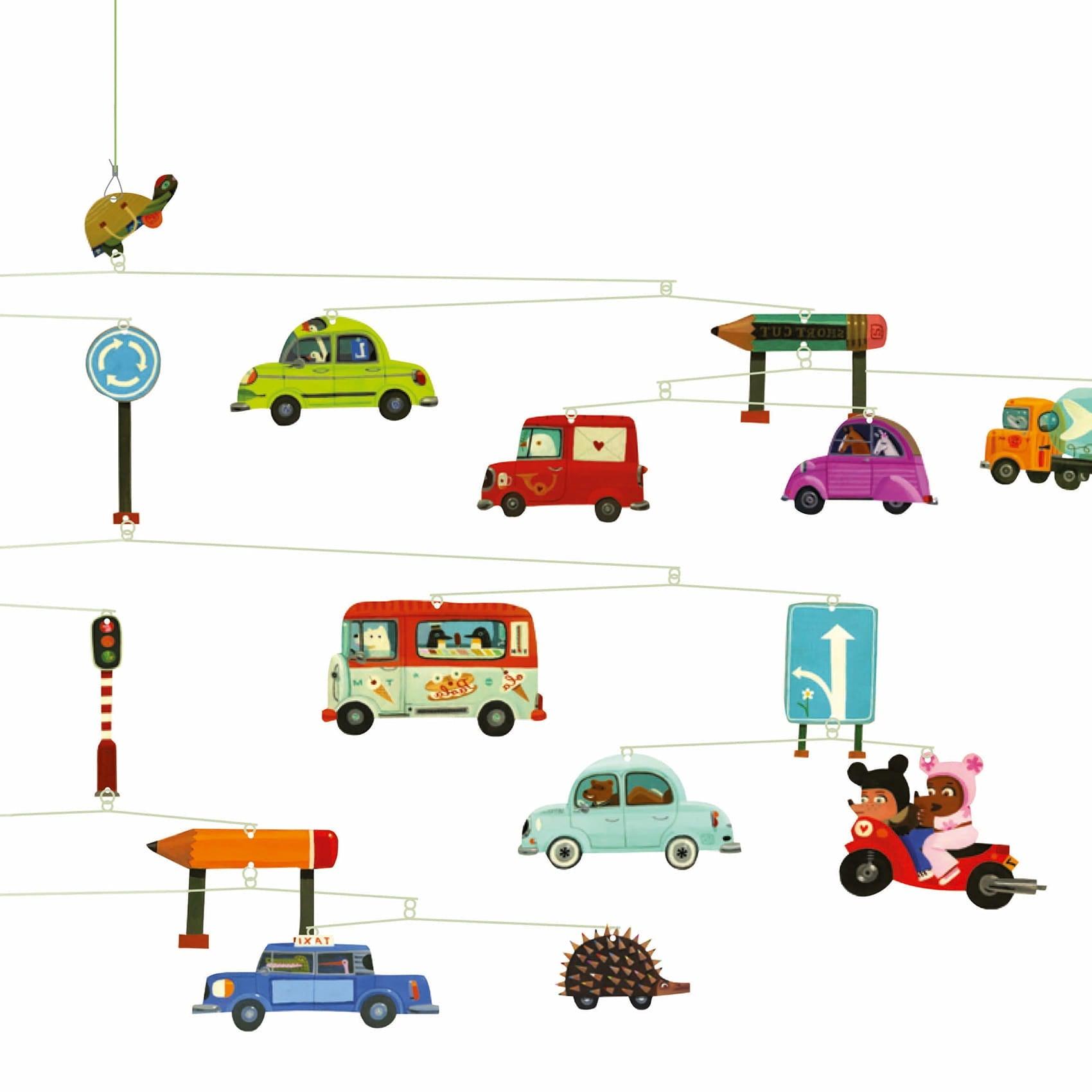 Djeco: mobil Samochody - Noski Noski