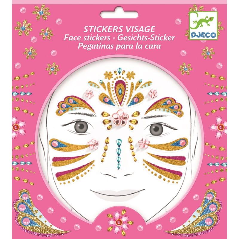 Djeco: naklejki do twarzy Stickers Visage - Noski Noski