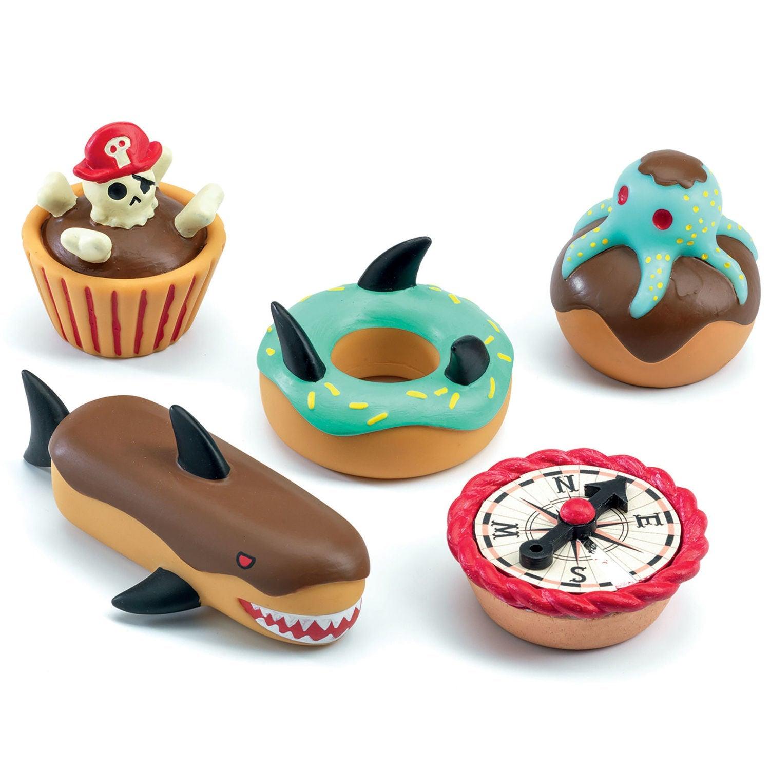 Djeco: pirackie ciasteczka Box of Pirates Cakes - Noski Noski