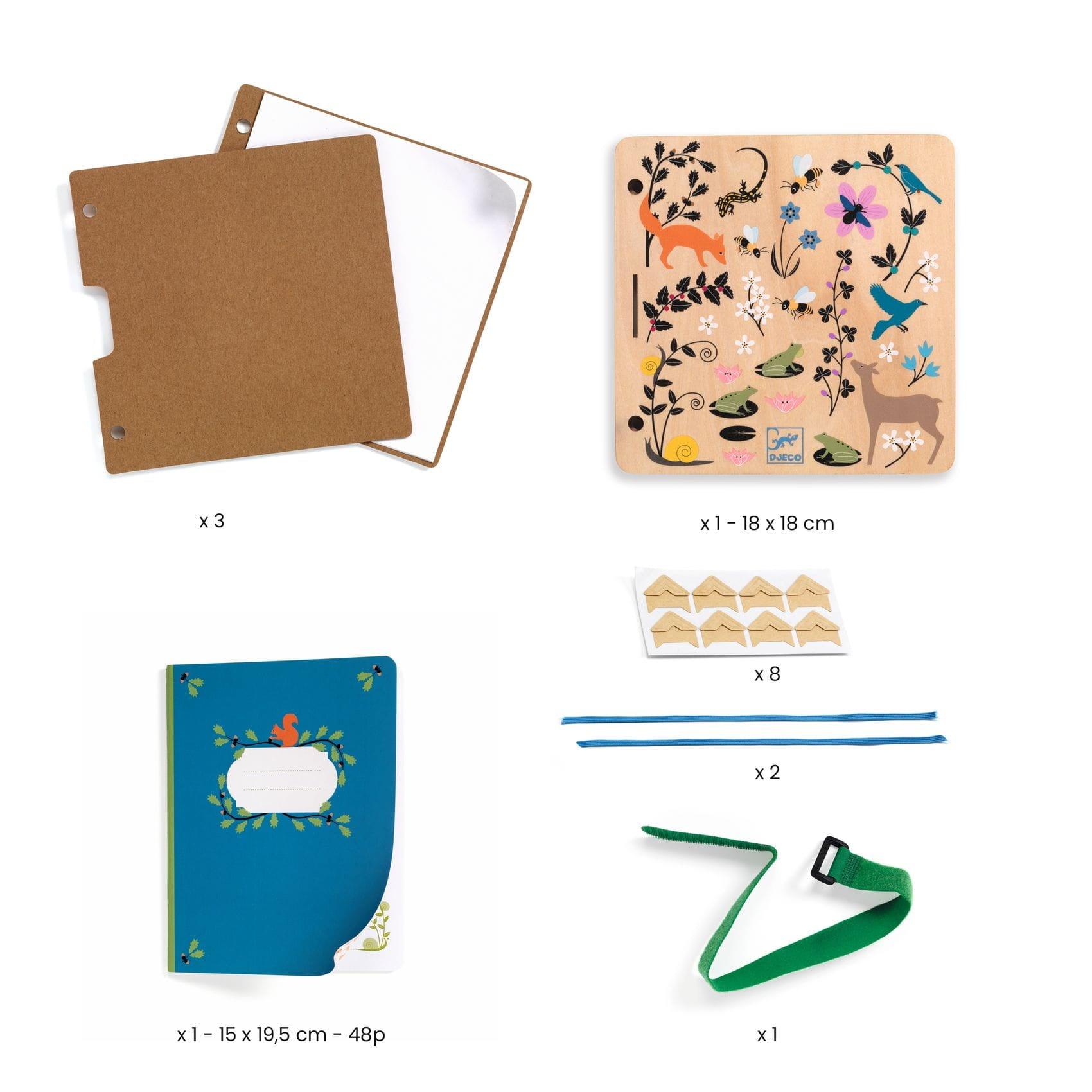 Djeco: praska do roślin i zielnik DIY - Noski Noski