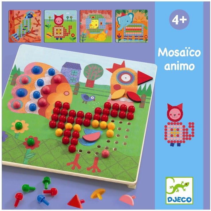 Djeco: układanka Mosaico Animo - Noski Noski