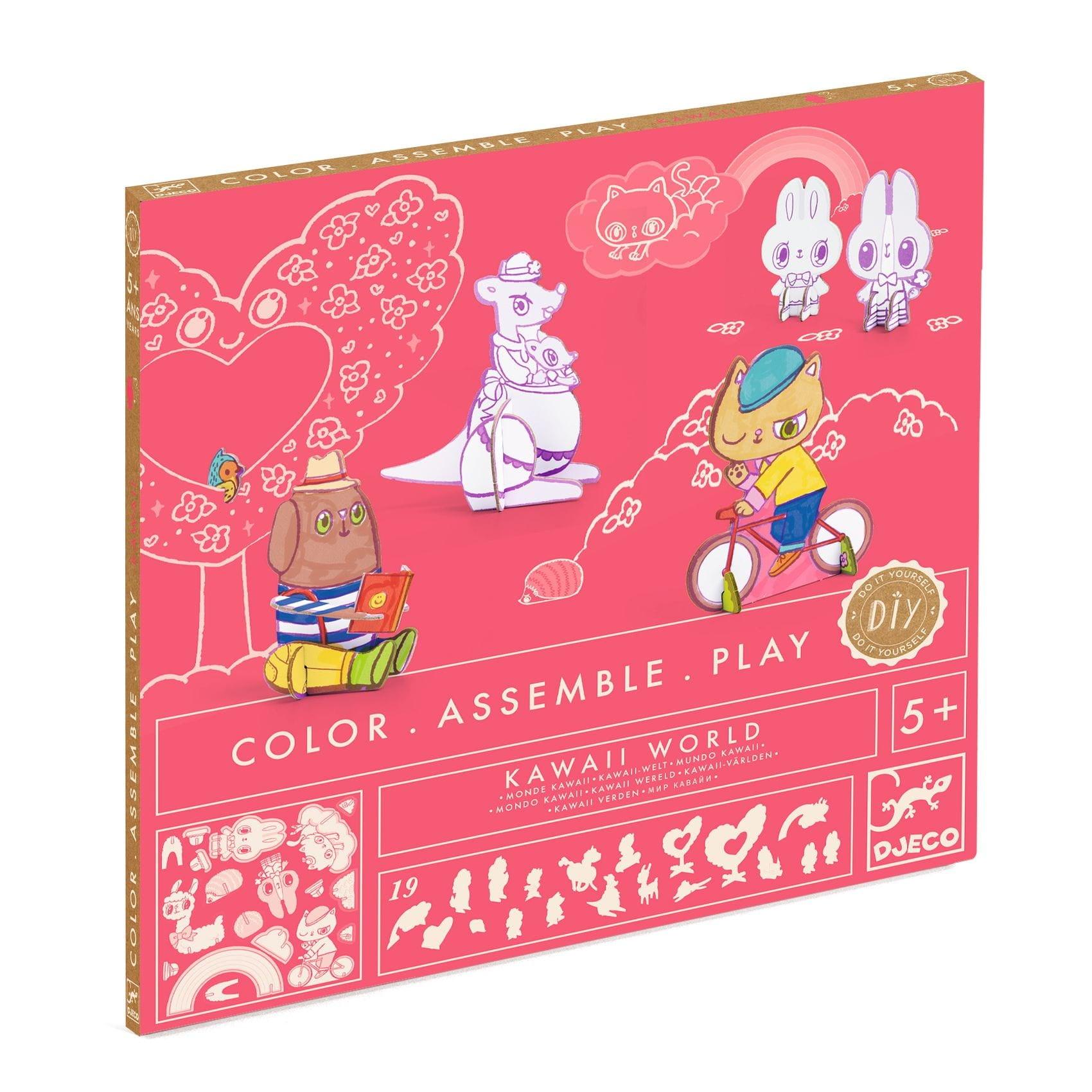 Djeco: zestaw kreatywny Kawaii DIY - Noski Noski