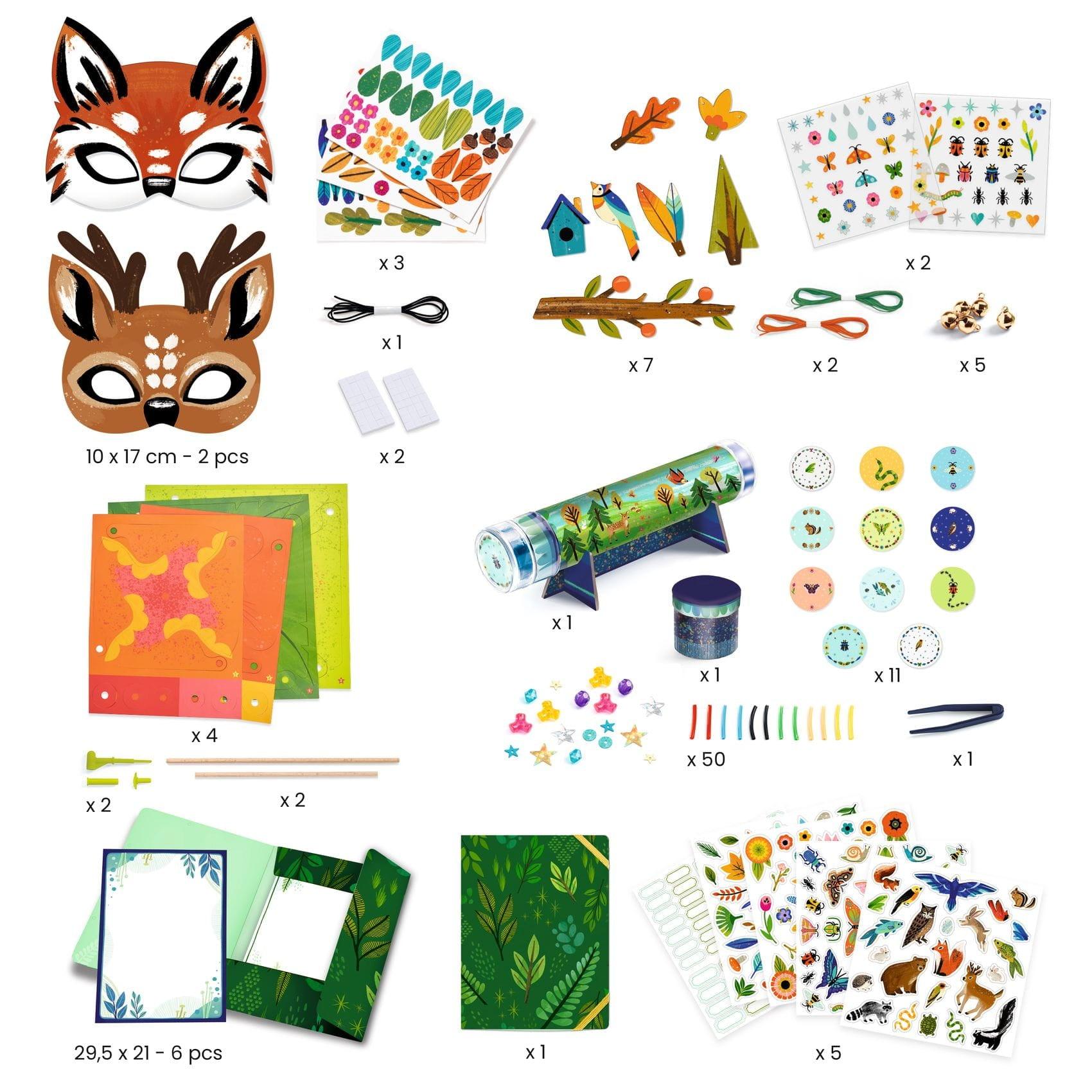 Djeco: zrób to sam 5 aktywności Natura DIY - Noski Noski