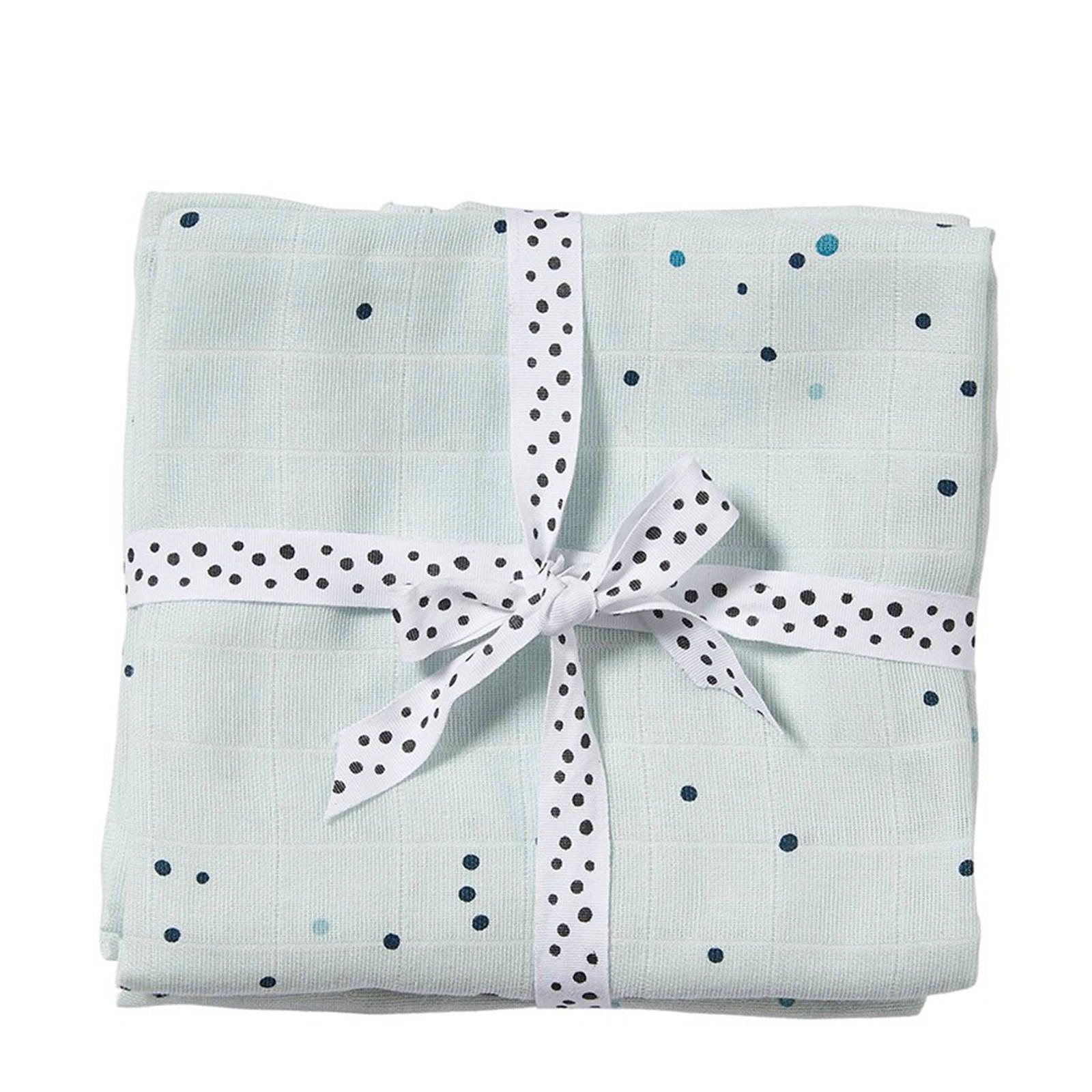 Done by Deer: pieluszka muślinowa Dreamy Dots 2 szt. - Noski Noski