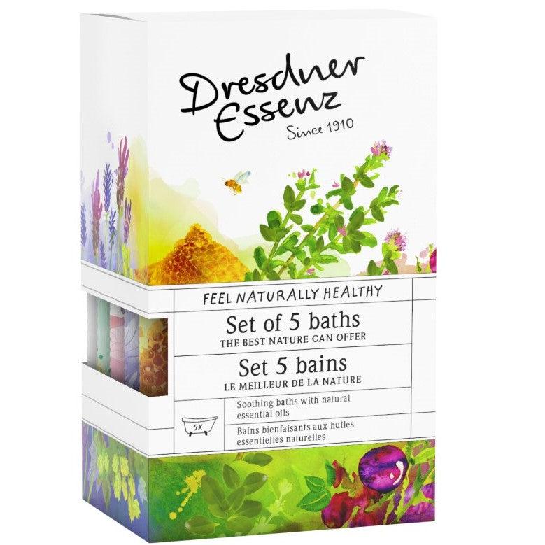 Dresdner Essenz: 5 soli do kąpieli Naturally Healthy - Noski Noski
