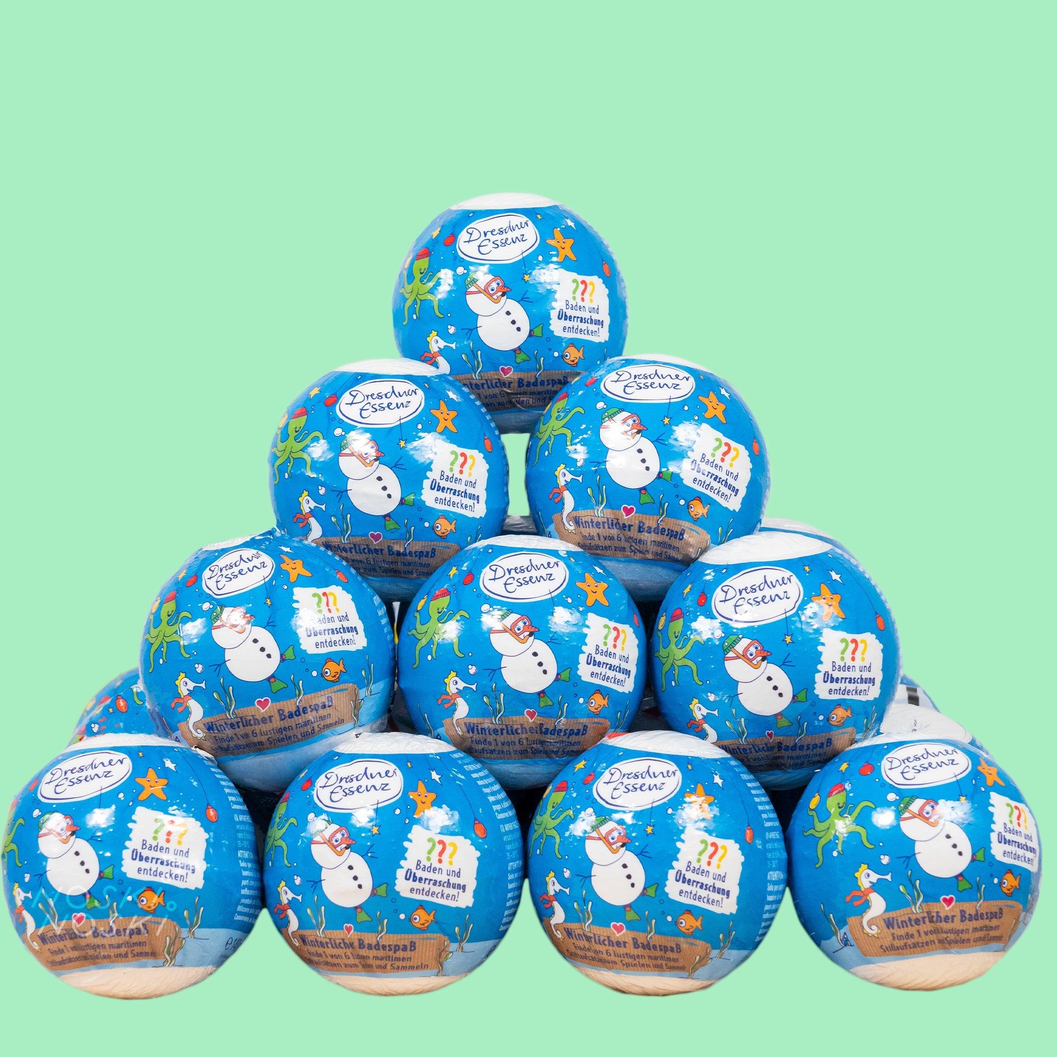 Dresdner Essenz: musująca kula do kąpieli z niespodzianką Bath Bomb - Noski Noski