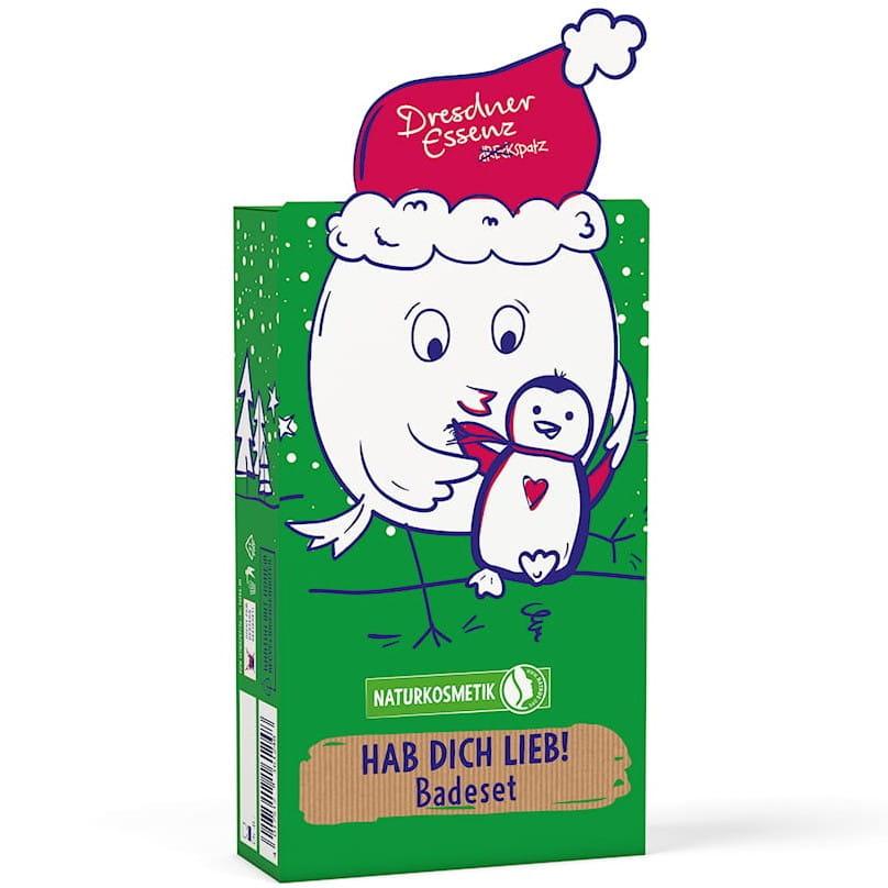 Dresdner Essenz: świąteczny mini zestaw kąpielowy Dirty Birdie - Noski Noski