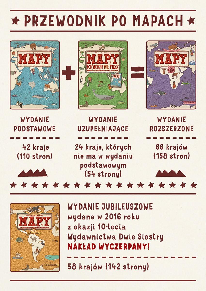 Dwie Siostry: Mapy. Edycja fioletowa - Noski Noski