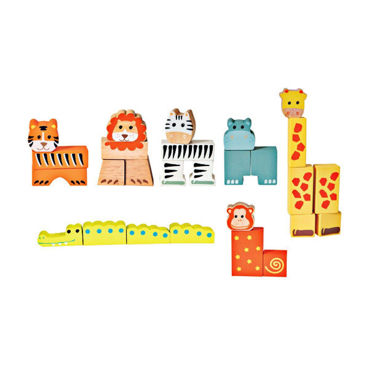 Egmont: klocki zwierzątka Animal Blocks - Noski Noski