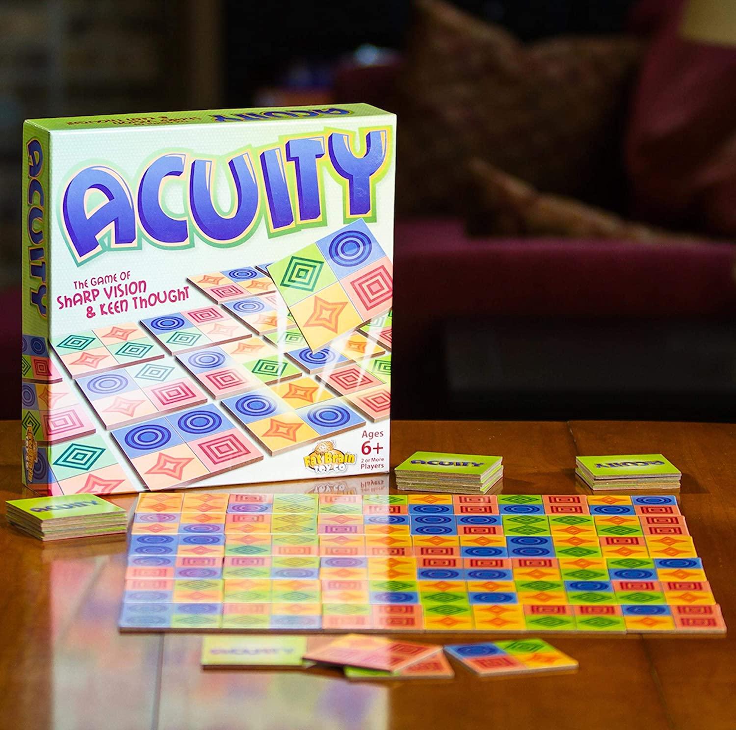 Fat Brain Toys: gra mistrz spostrzegawczości Acuity - Noski Noski