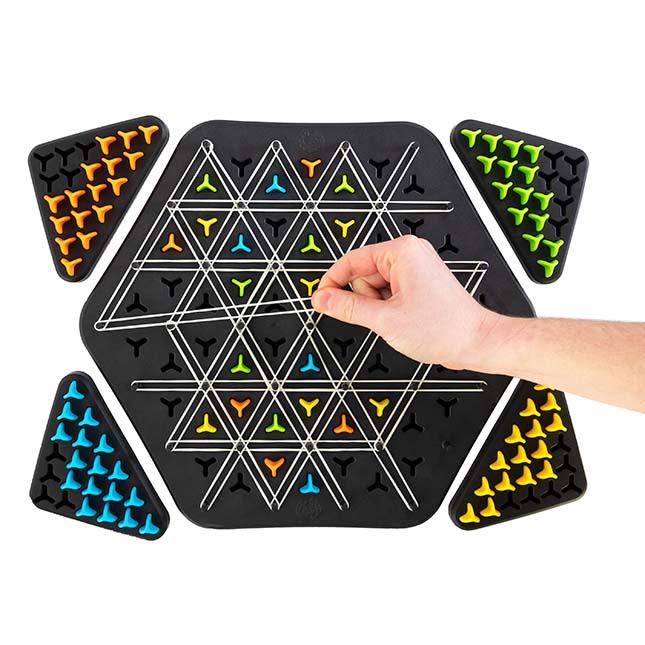Fat Brain Toys: gra strategiczna trójkąty Triggle - Noski Noski