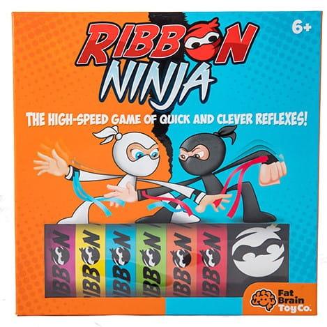 Fat Brain Toys: gra zręcznościowa Ribbon Ninja - Noski Noski
