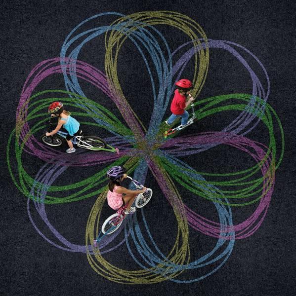 Fat Brain Toys: kreda do przystawki rowerowej Chalktrail - Noski Noski