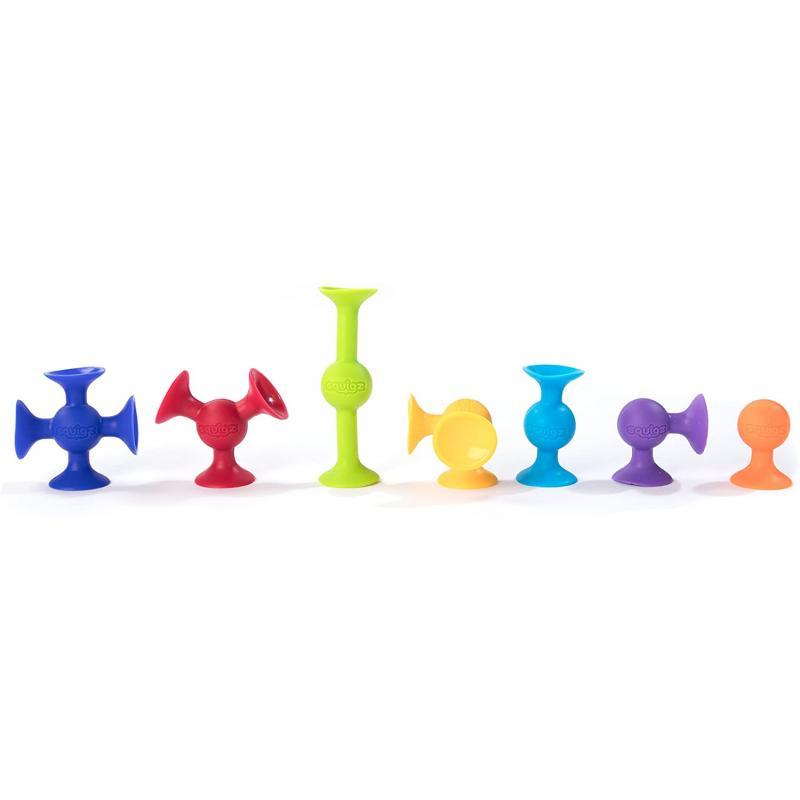 Fat Brain Toys: przyssawki Squigz Deluxe 50 el. - Noski Noski