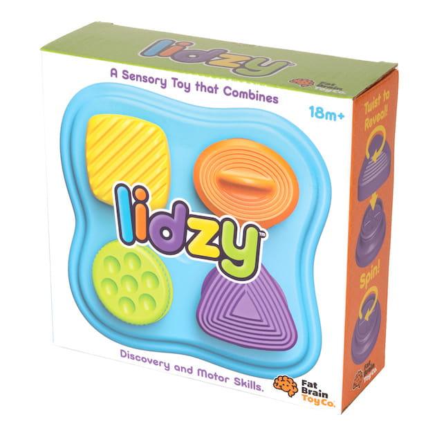 Fat Brain Toys: zabawka manipulacyjna z nakrętkami Lidzy - Noski Noski
