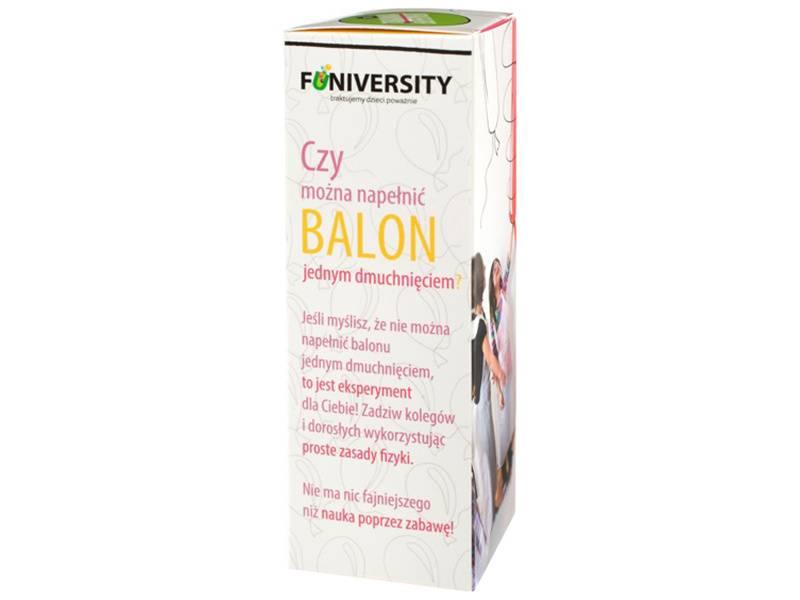 Funiversity: Czy można napełnić balon jednym dmuchnięciem? Fun Air - Noski Noski