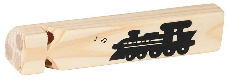 Goki: drewniany gwizdek lokomotywy Choo-choo - Noski Noski