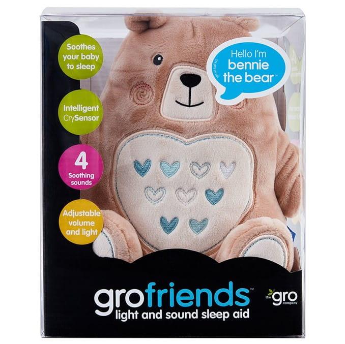 Gro Company: szumiąca przytulanka Bennie the Bear - Noski Noski