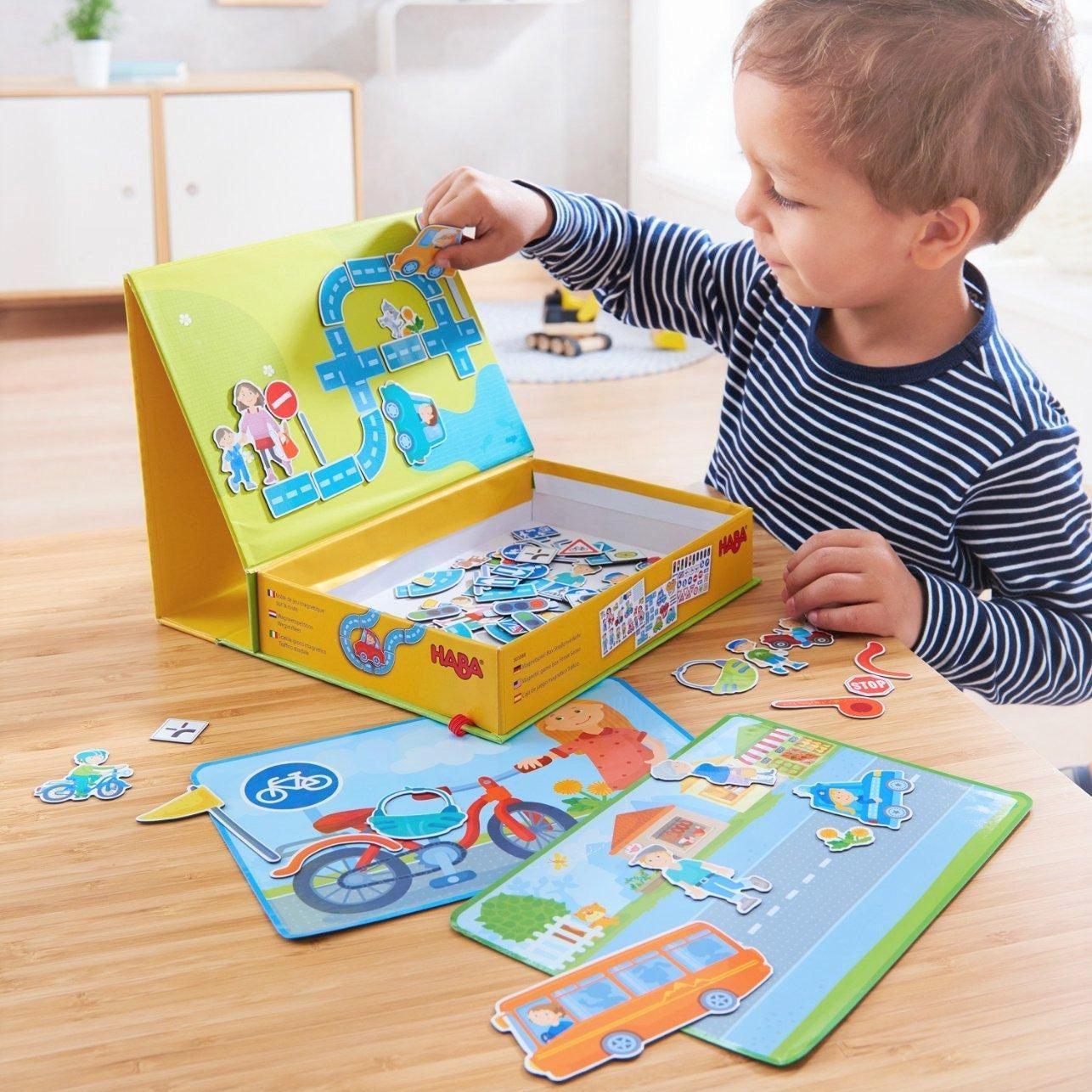 Haba: magnetyczna teczka ulice Street Sense - Noski Noski