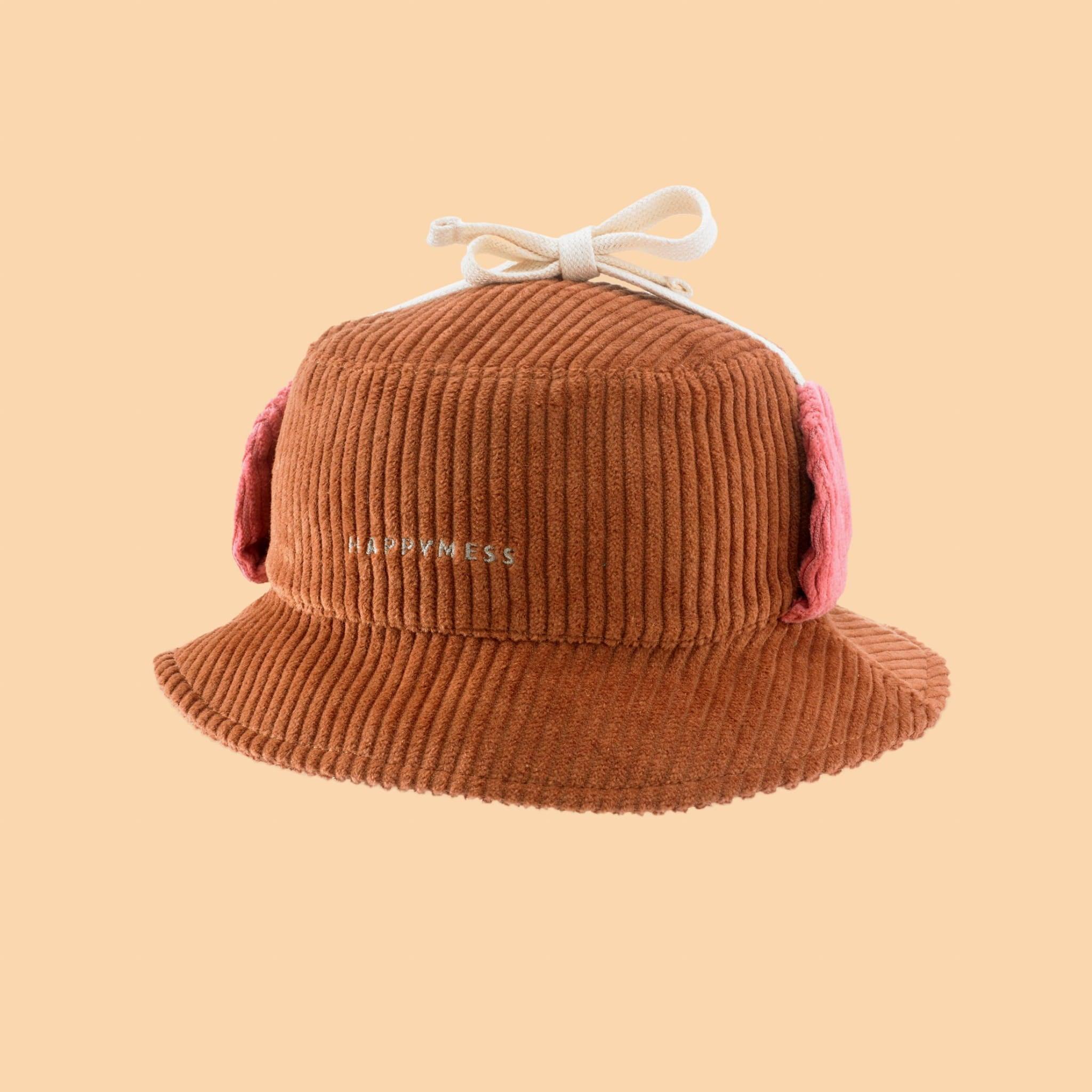 Happymess: kapelusz sztruksowy Bucket Hat - Noski Noski