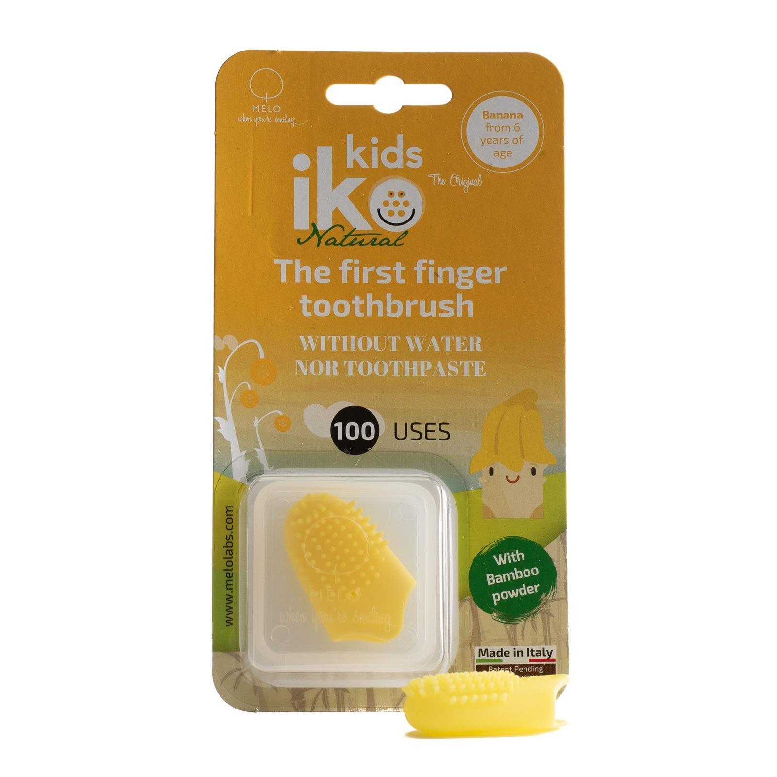 IKO KIDS: naturalna szczoteczka do zębów na palec - Noski Noski