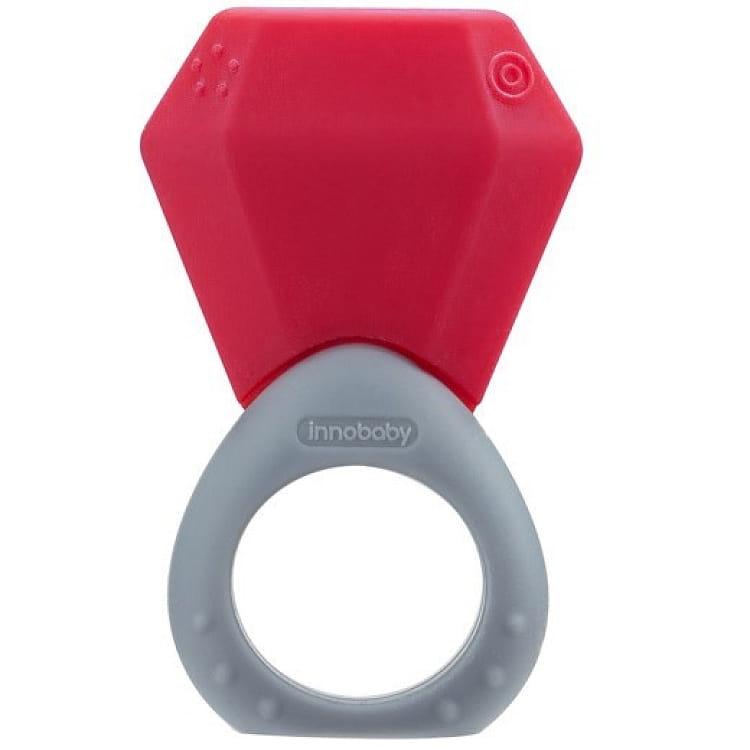 Innobaby: silikonowy gryzak klejnot Birthstone Teether Ring - Noski Noski