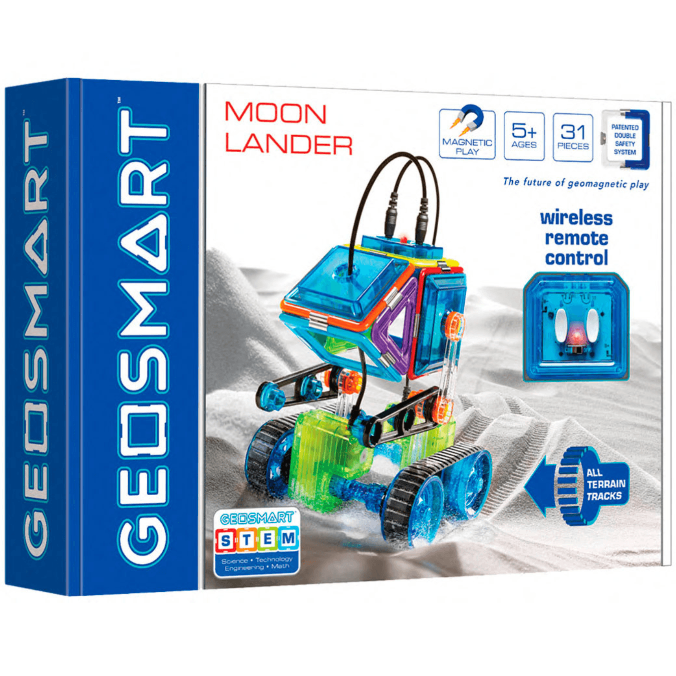 IUVI Games: magnetyczne klocki Geo Smart Moon Lander 31 el. - Noski Noski