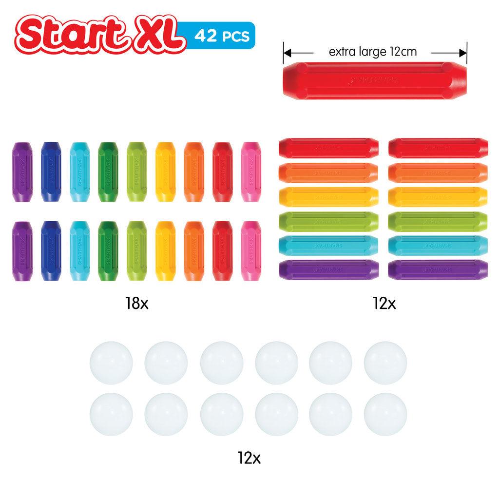 IUVI Games: magnetyczne klocki Smart Max Start XL 42 el. - Noski Noski